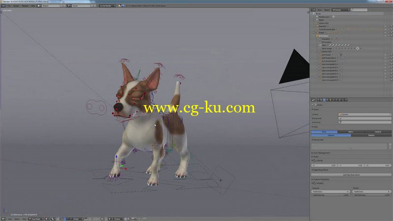 Gumroad - Jack Russell - Blender 3D - full course的图片1
