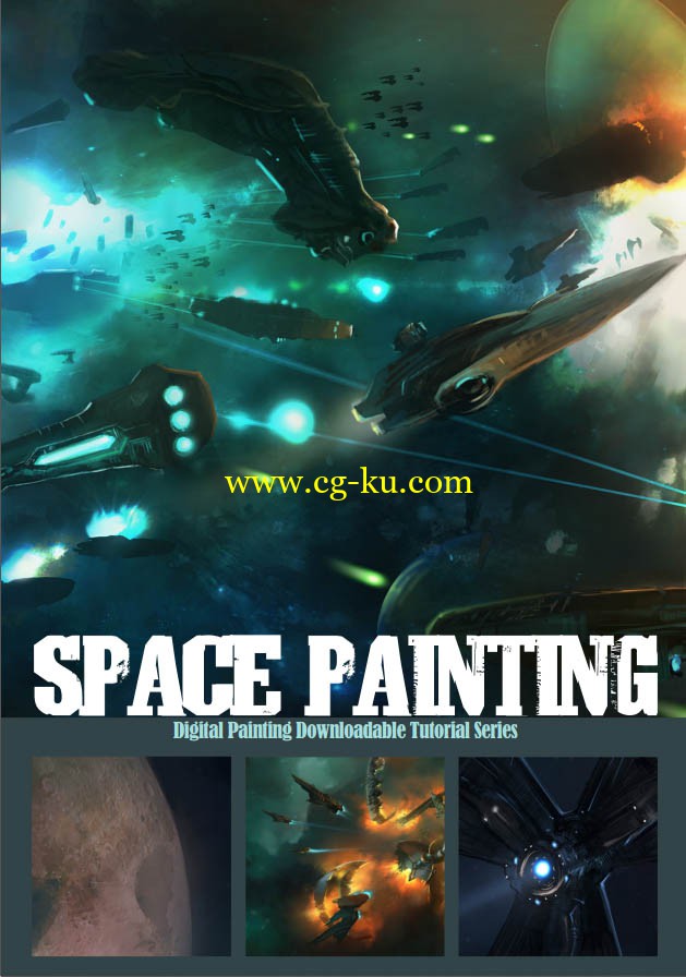 Space Painting - digital painting downloadable tutorial series的图片1