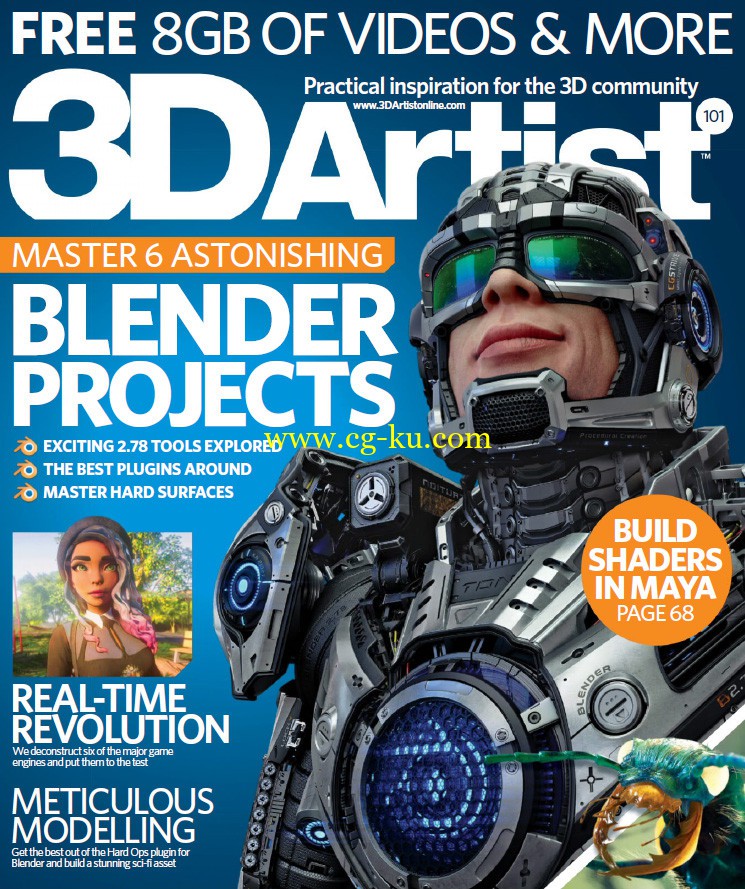 3D Artist - Issue 101 2016 + dvd的图片1