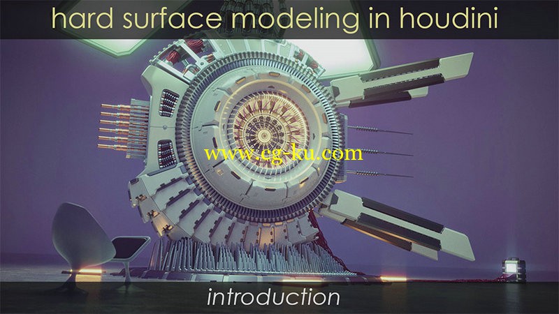 Rohan Dalvi - Hard Surface Modeling in Houdini Part 1-4的图片1