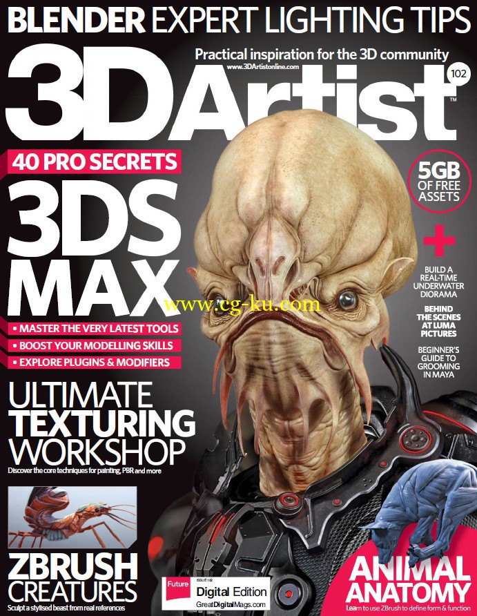 3D Artist - Issue 102 2016 + dvd的图片1