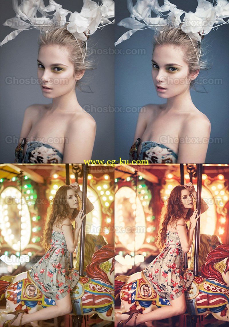 Lara Jade THE EDITORIAL COLLECTION Photoshop Action Greater Than Gatsby的图片1