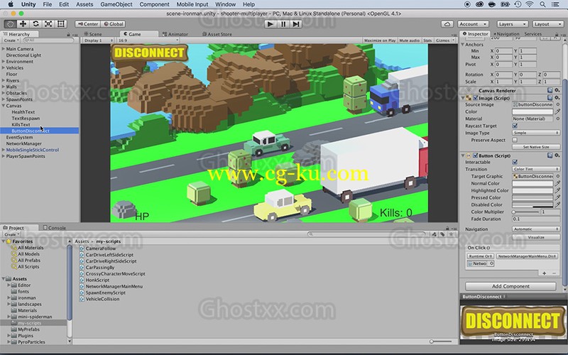 unity multiplayer make a shooter game code included的图片1