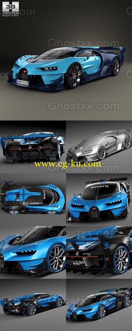 Bugatti Vision Gran Turismo 2015 Concept的图片1