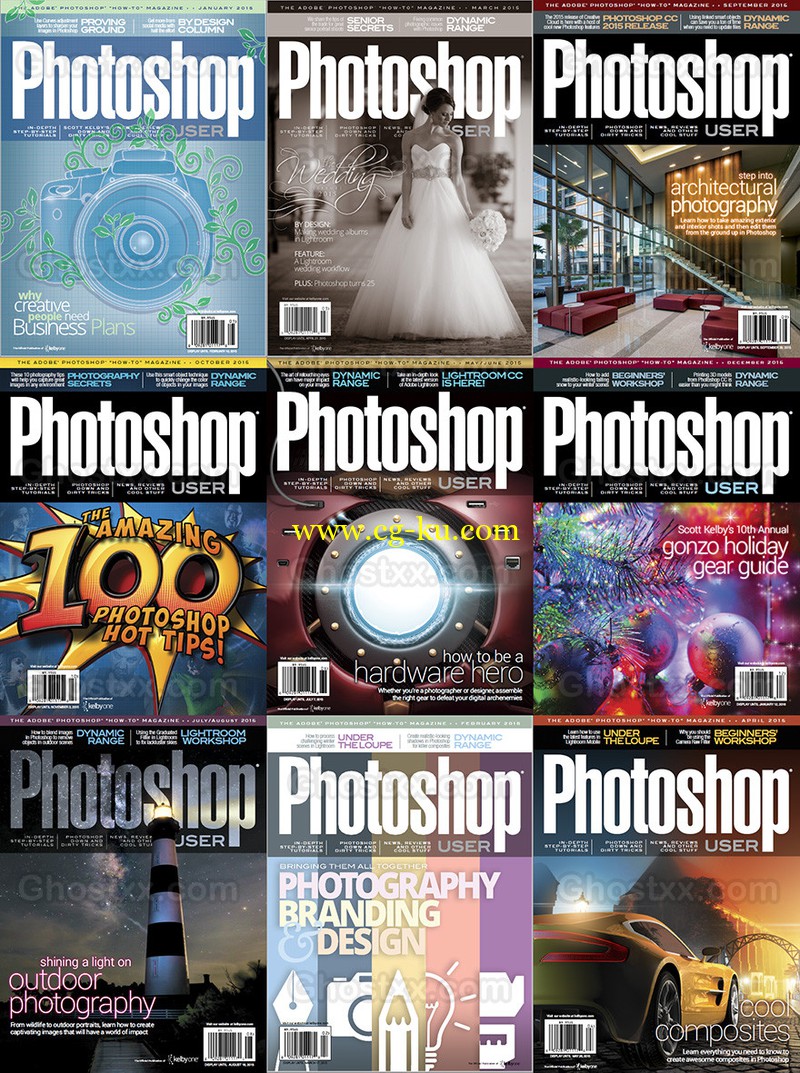 Photoshop User 2015 Full Year Collection的图片1