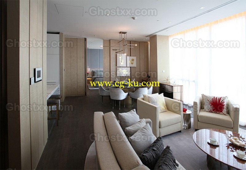 雅布YABU－上海浦东四季汇公寓6套样板间的图片1