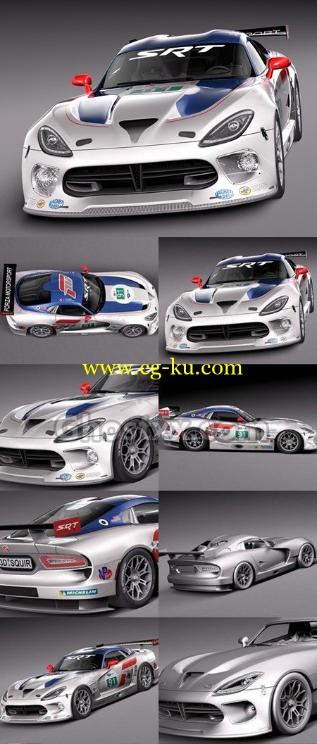 Dodge Viper GTS-R 2013 Race car的图片1