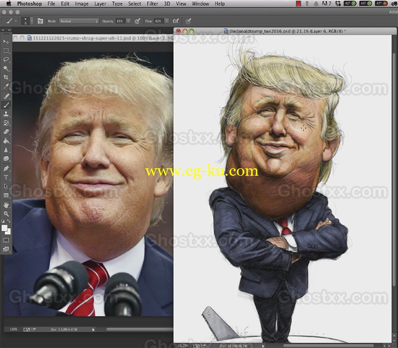 Gumroad - Jason Seiler - Drawing Trump的图片1