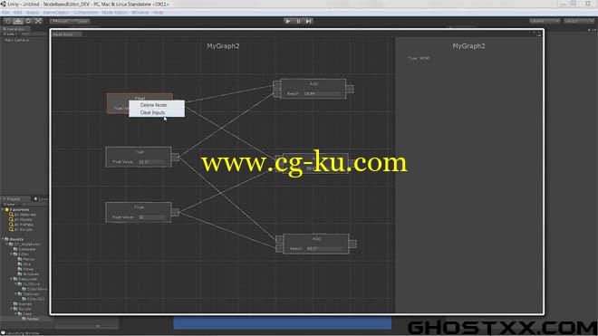 Gametutor - Creating a Node Based Editor in Unity的图片1