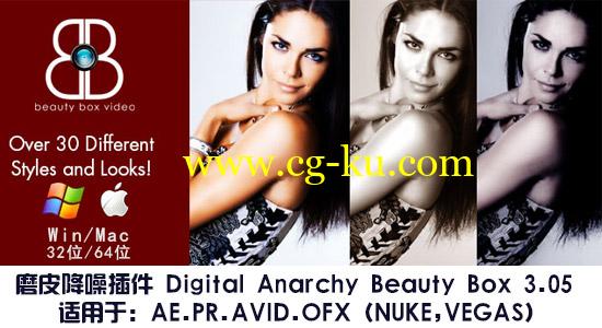 AE/PR 磨皮降噪美肤插件 Digital Anarchy Beauty Box v4.0.10 更新支持 Adobe CC 2015.3的图片1