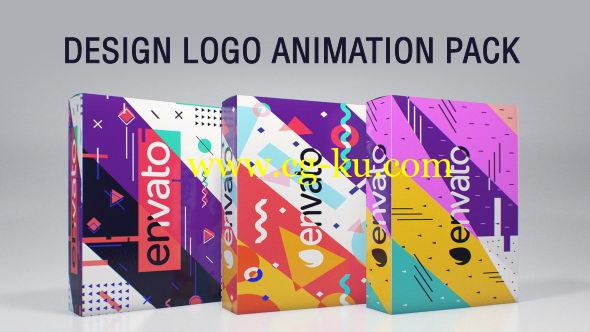 AE模板：动感时尚活力MG图形动画LOGO展示 Design Logo Animation Pack的图片1