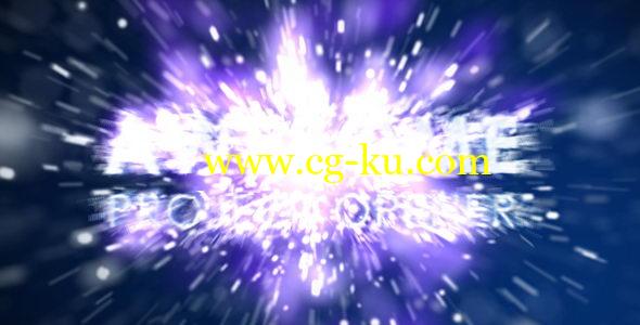 AE模板：粒子爆炸文字标题展示 Particle Explosion – Full HD的图片1