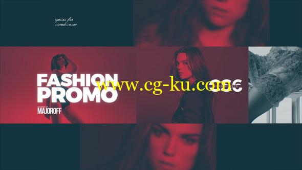 AE模板：现代时尚宣传图文展示效果 Fashion Promo的图片1