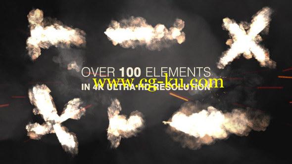 4K视频素材：102组动作枪战电影枪口火焰闪光特效 Muzzle Flash – Real Gun Shots Pack的图片1