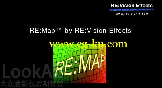 Win/Mac版：AE插件：映射变形插件 RevisionFX RE:Map v3.0.4 + 注册序列号的图片1