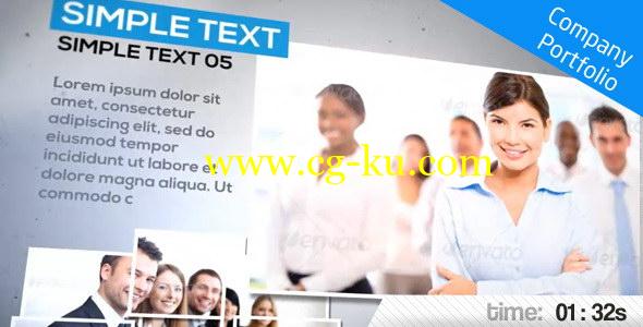 AE模板：公司企业宣传推广介绍栏目包装 Company Portfolio的图片1