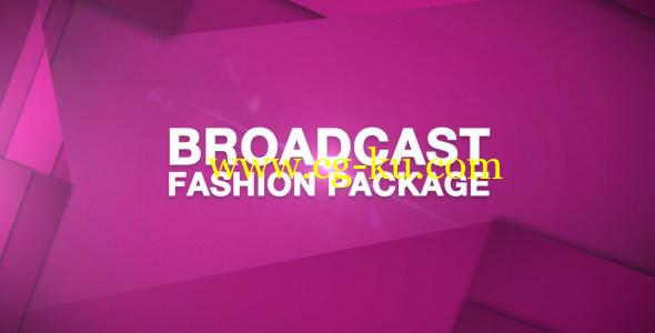 AE模板：时尚电视广播节目预告导视栏目包装 Broadcast Fashion Package的图片1