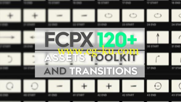FCPX插件：24个视觉特效+100个转场动作预设 Assets Toolkit and Transitions的图片1