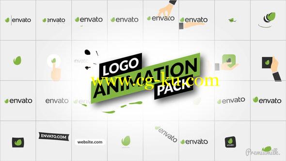 AE模板：32个简洁LOGO标志片头动画 Logo Animation Pack的图片1