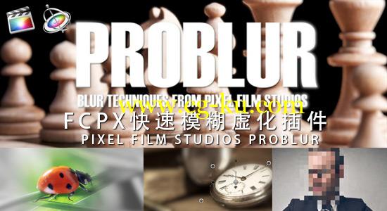 FCPX 快速局部模糊虚化插件 PIXEL FILM STUDIOS – PROBLUR的图片1