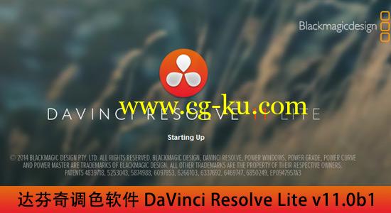 【中文/英文版】达芬奇调色软件 DaVinci Resolve Lite v11.0b1（Win/Mac）的图片1