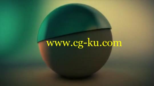 AE模板：球体动画LOGO展示 Particle Sphere的图片1