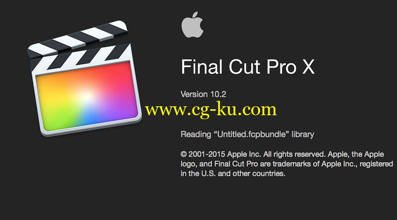 更新：苹果视频剪辑软件 Final Cut Pro X 10.2（多国语言-含中文）的图片1