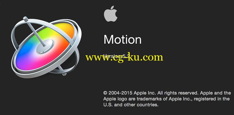更新：苹果视频编辑软件 Motion 5.2（多国语言-含中文）的图片1