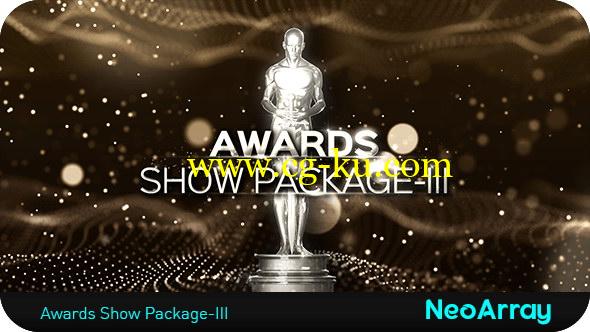 AE模版：第三季小金人奥斯卡颁奖典礼栏目包装的图片1