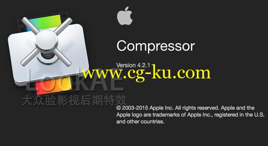更新：苹果视频压缩编码输出软件 Compressor 4.2.1（多国语言-含中文）的图片1