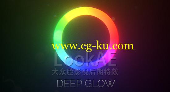 Win/Mac版：AE预设：真实辉光发光预设 VideoHive Deep Glow + 使用教程的图片1