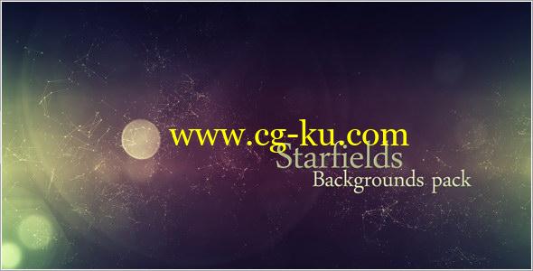 视频素材：10组唯美极炫星空动态背景素材 Starfields Backgrounds Pack的图片1