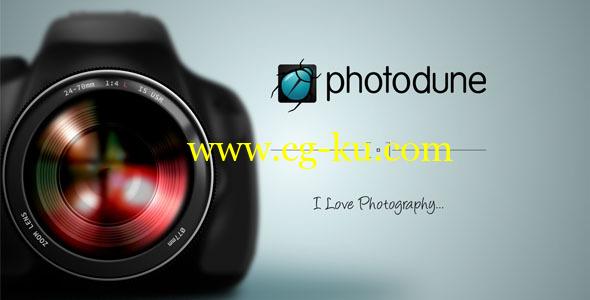 AE模板：单反相机对焦拍摄效果 LOGO 展示 Photography Enthusiast的图片1