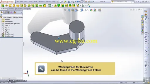 Infinite Skills – Learning SolidWorks 2013的图片3