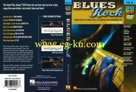 Hal Leonard: Guitar Play Along Volume 28 – Blues Rock (2015)的图片1