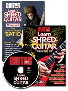 Guitar World DVD’s – Learn Shred Guitar Vol 1&2 – Michael Angelo Batio (2015)的图片1