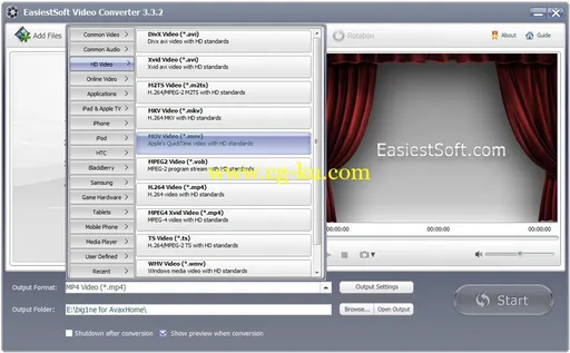 EasiestSoft Video Converter 3.6.0的图片1