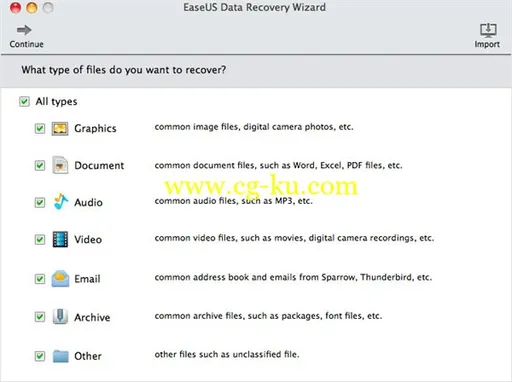EaseUS Data Recovery Wizard For Mac 9.1 Build 20150415 Multilangual的图片1