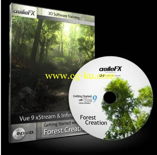 asileFX - Vue 9原始森林景观制作教程的图片1