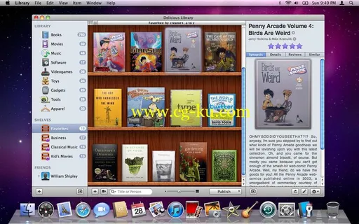 Delicious Library 3.7 MacOSX的图片1