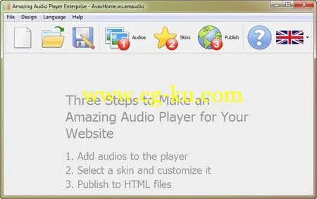 Amazing Audio Player Enterprise 1.7 Portable的图片1