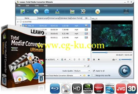 Leawo Total Media Converter Ultimate 6.2.0.0 Portable的图片1