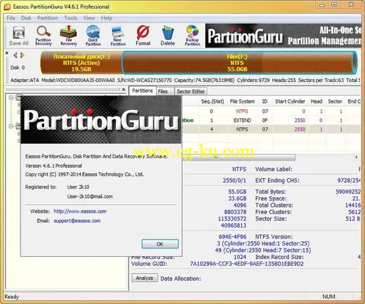 Eassos PartitionGuru 4.9.5.508 Professional Edition的图片1