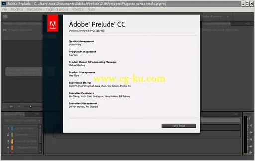 Adobe Prelude CC 2.0.0.459 多国语言含中文的图片1