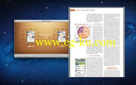 PDF Squeezer 3.9 Multilingual MacOSX的图片1