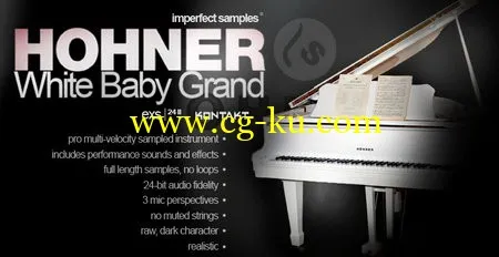 Imperfect Samples White Baby Grand Complete Edition EXS24 KONTAKT (Repost)的图片1
