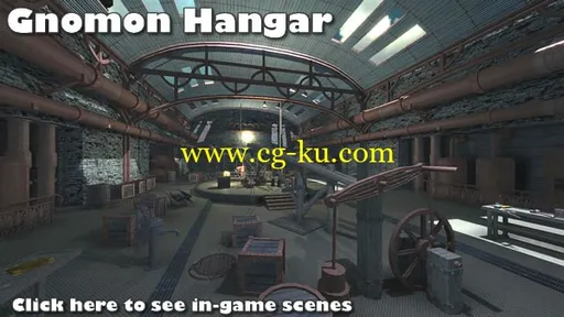 机械库模型库 Gnomon Hangar model pack的图片2