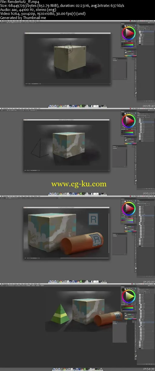 Rendering Tutorial Part 1 : Light and Color on Form by Yohann Schepacz的图片1