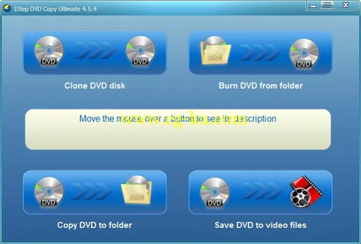 1Step DVD Copy Ultimate 4.5.4的图片1