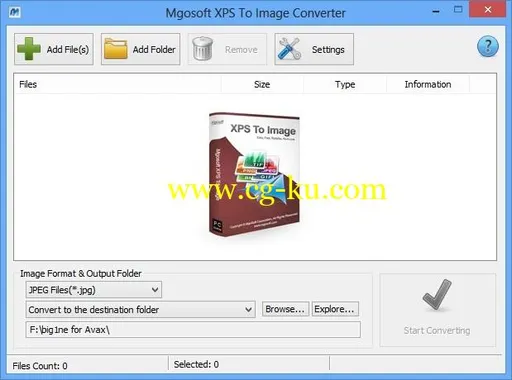 Mgosoft XPS To Image Converter 8.9.5的图片1